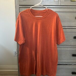 Eddie Bauer Men's Rust Short Sleeve Tee